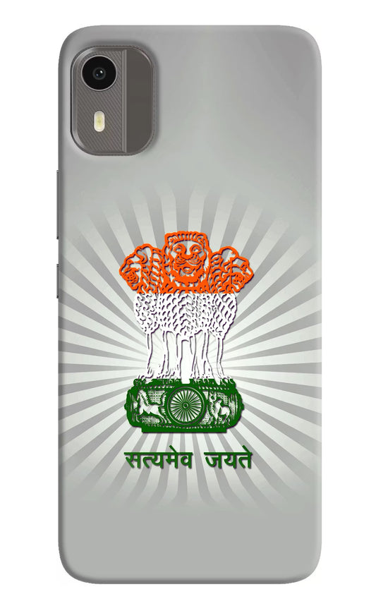 Satyamev Jayate Art Nokia C12/C12 Pro Hard Case Back Cover by Casekaro