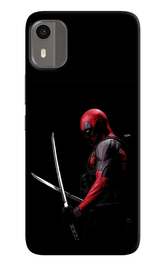 Deadpool Nokia C12/C12 Pro Hard Case Back Cover by Casekaro
