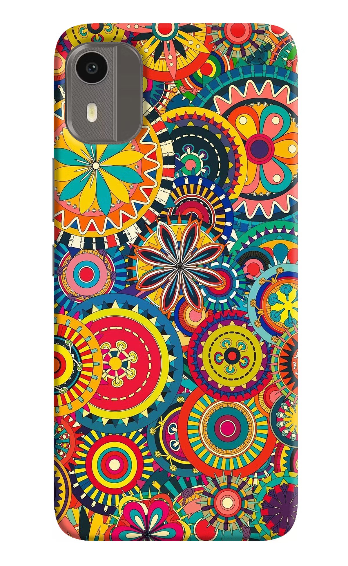 Gol Gol Art Nokia C12/C12 Pro Hard Case Back Cover by Casekaro