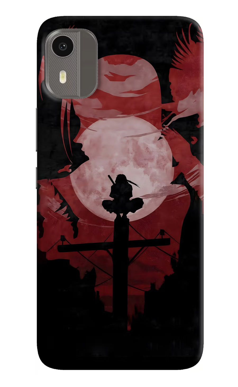 Naruto Anime Nokia C12/C12 Pro Back Cover, Hard case