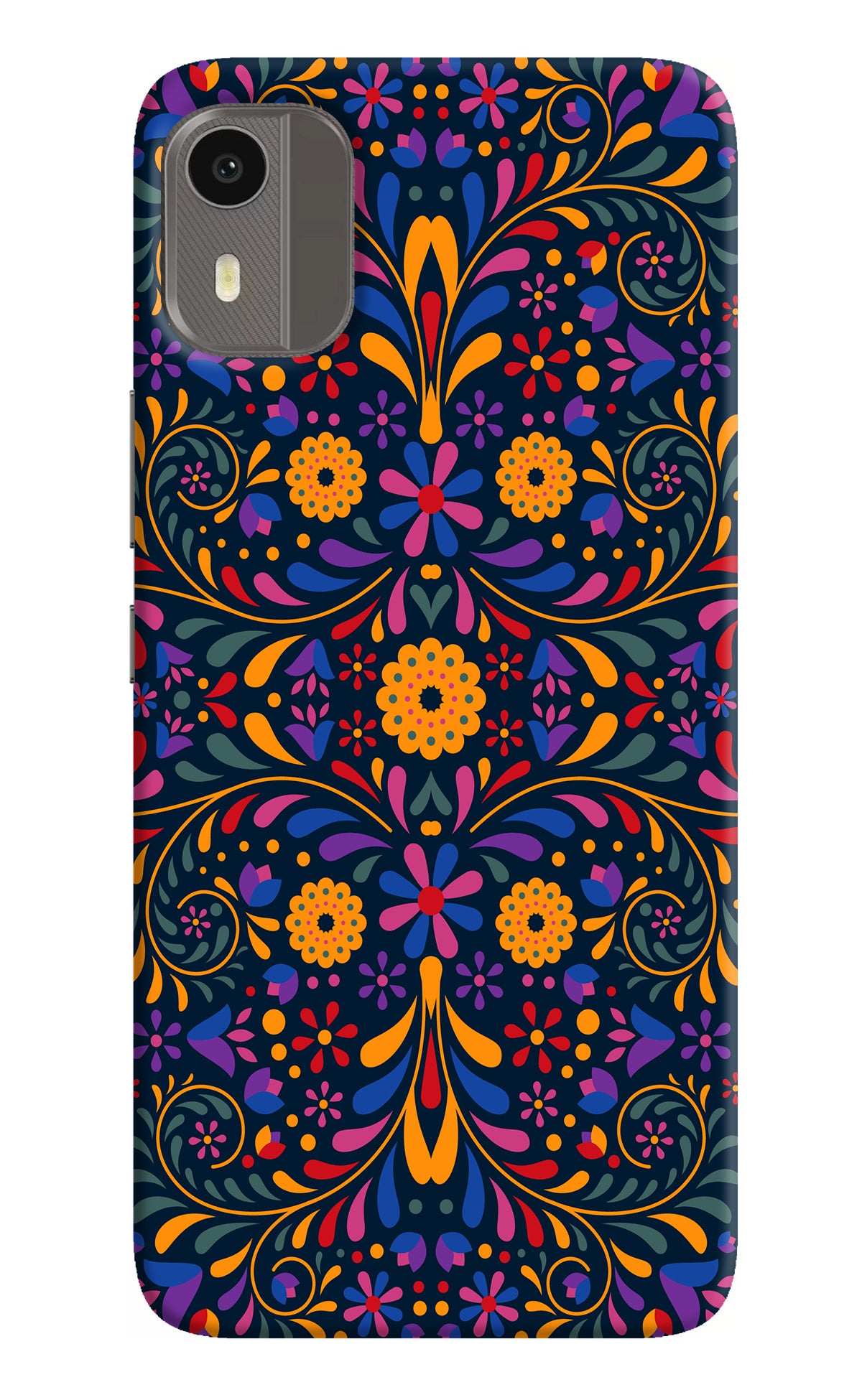 Mexican Art Nokia C12/C12 Pro Back Cover