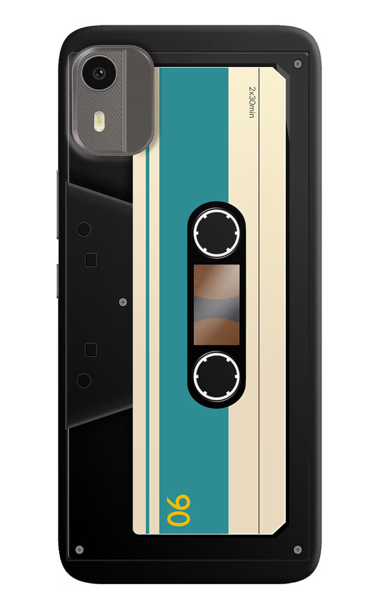Cassette Nokia C12/C12 Pro Hard Case Back Cover by Casekaro