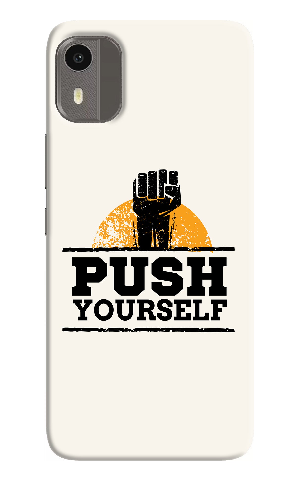 Push Yourself Nokia C12/C12 Pro Back Cover