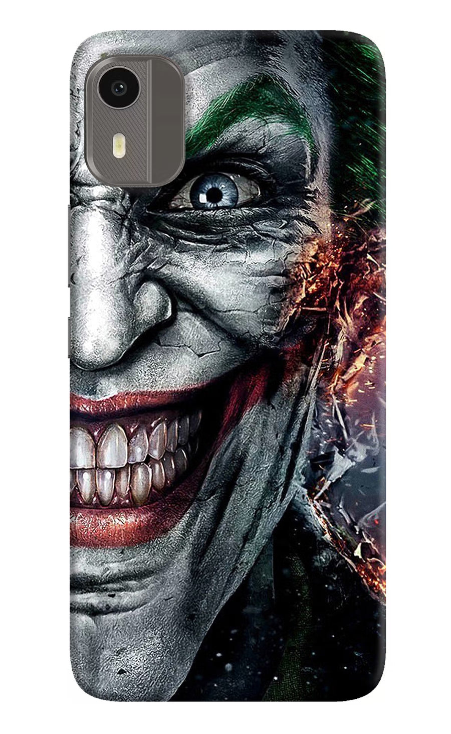Joker Cam Nokia C12/C12 Pro Back Cover, Hard case