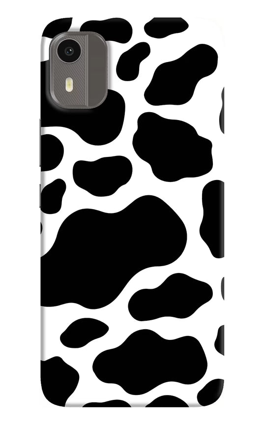 Cow Spots Nokia C12/C12 Pro Hard Case Back Cover by Casekaro