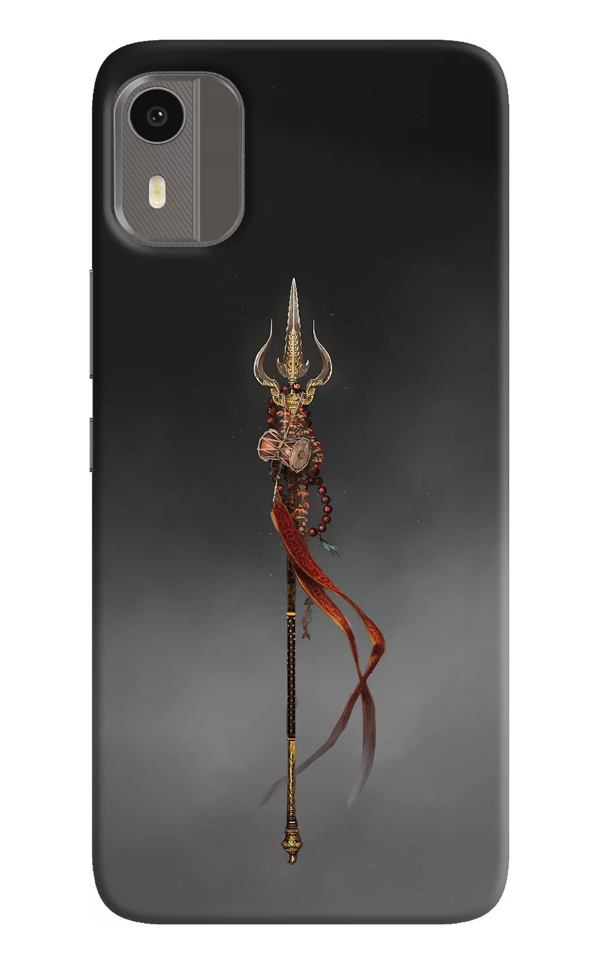 Shiv Trishul Nokia C12/C12 Pro Hard Case Back Cover by Casekaro