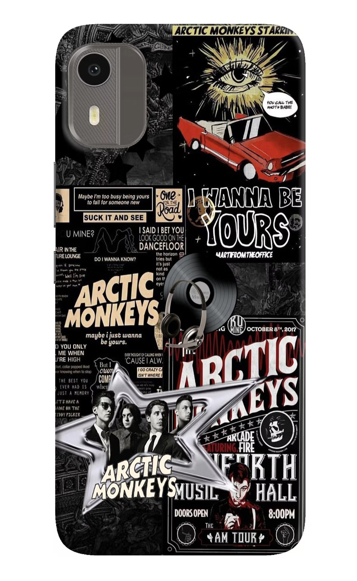 Arctic Monkeys Nokia C12/C12 Pro Hard Case Back Cover by Casekaro
