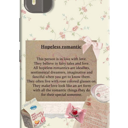 Hopeless Romantic Nokia C12/C12 Pro Hard Case Back Cover by Casekaro