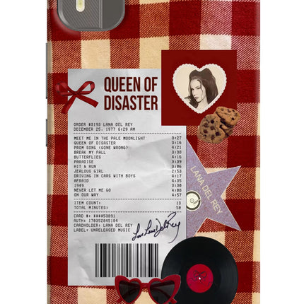 Queen of Disaster Nokia C12/C12 Pro Hard Case Back Cover by Casekaro