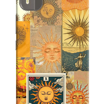 Sun Nokia C12/C12 Pro Hard Case Back Cover by Casekaro