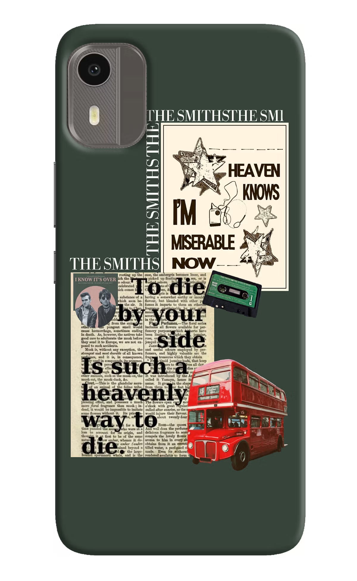 The Smiths Nokia C12/C12 Pro Hard Case Back Cover by Casekaro