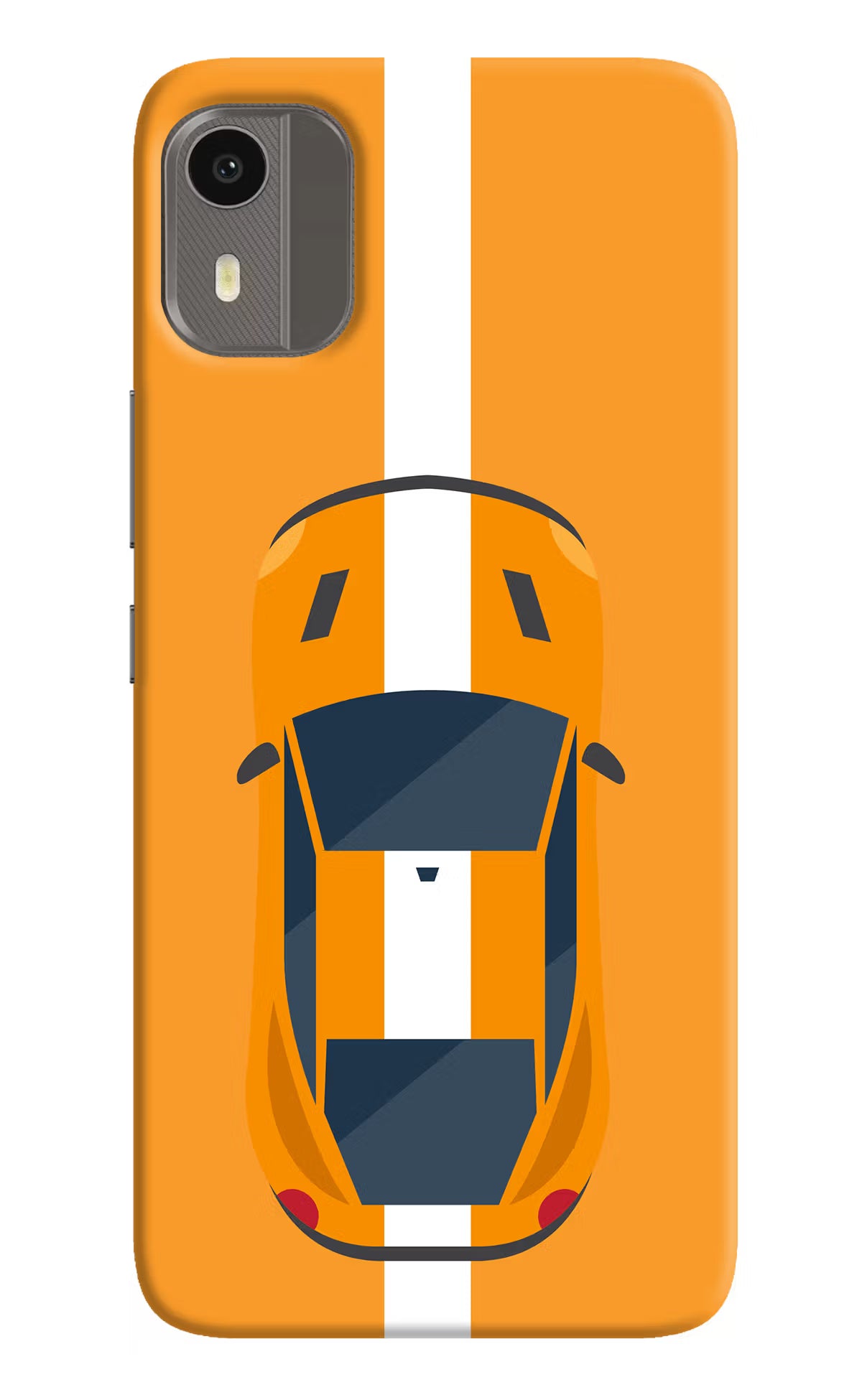 Highway Pursuit Nokia C12/C12 Pro Hard Case Back Cover by Casekaro