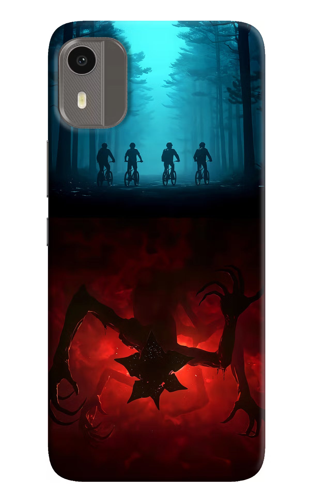 Ordinary Things Downside Up Nokia C12/C12 Pro Hard Case Back Cover by Casekaro