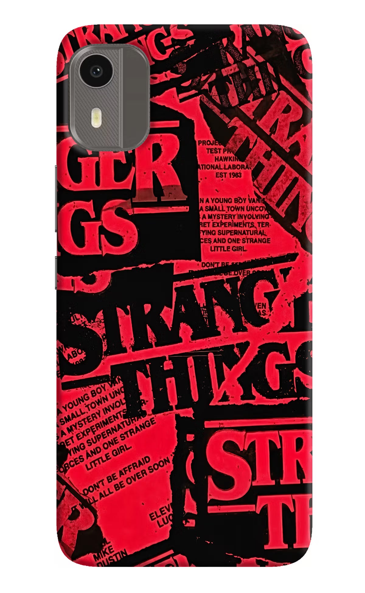 Ordinary Things Nokia C12/C12 Pro Hard Case Back Cover by Casekaro