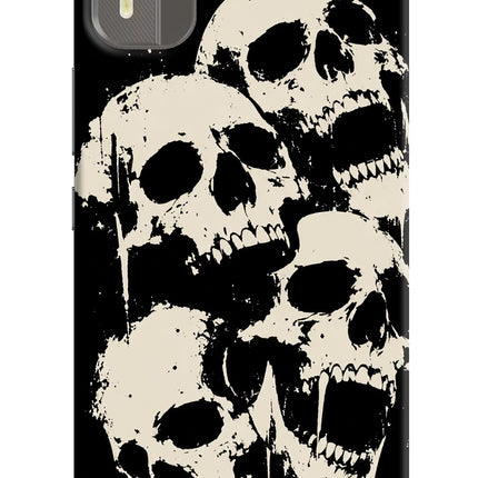 Dead Stack Nokia C12/C12 Pro Hard Case Back Cover by Casekaro