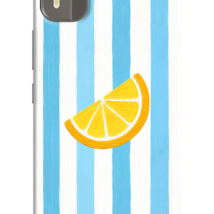 Summer Lemon Nokia C12/C12 Pro Hard Case Back Cover by Casekaro