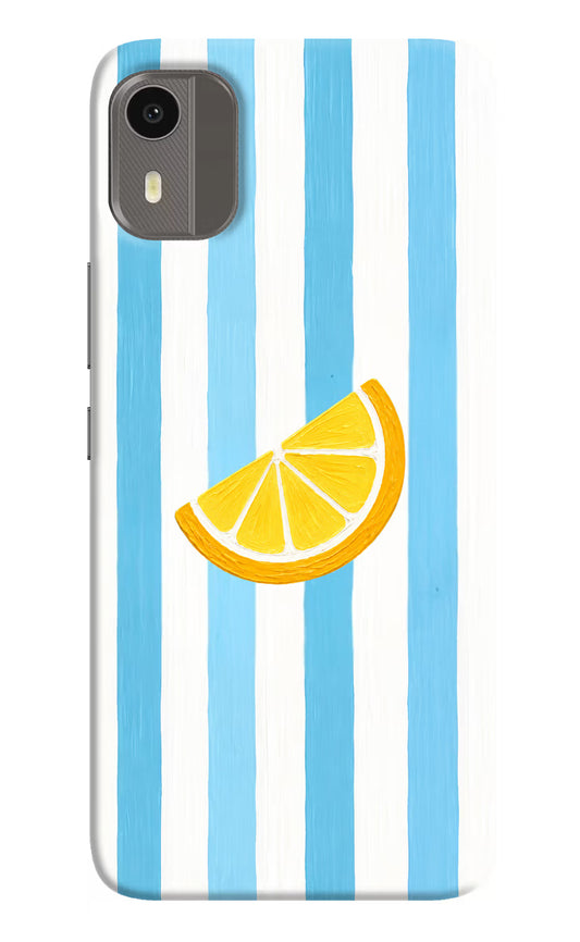 Summer Lemon Nokia C12/C12 Pro Hard Case Back Cover by Casekaro