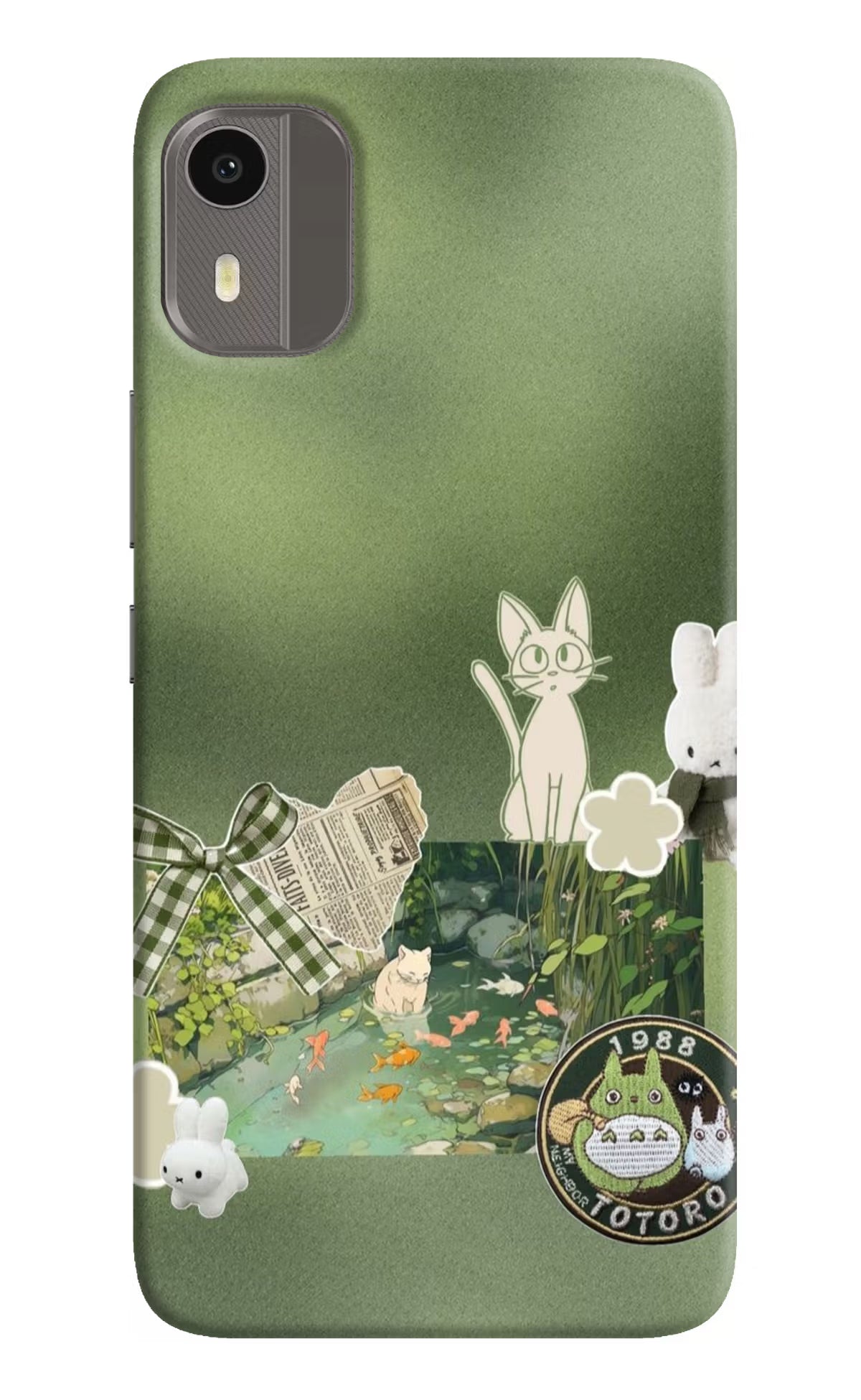 Aesthetic anime Nokia C12/C12 Pro Back Cover