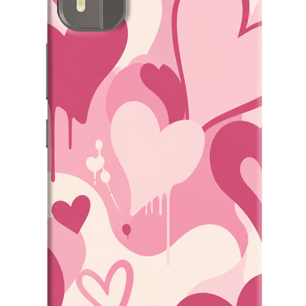 Hearty case Nokia C12/C12 Pro Hard Case Back Cover by Casekaro