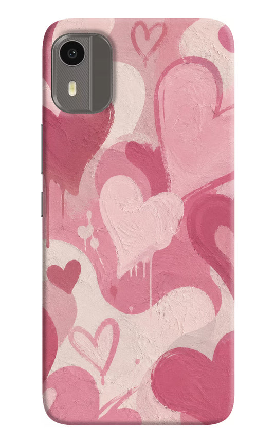 Hearty case Nokia C12/C12 Pro Hard Case Back Cover by Casekaro