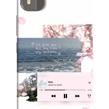 Wave to earth Nokia C12/C12 Pro Hard Case Back Cover by Casekaro