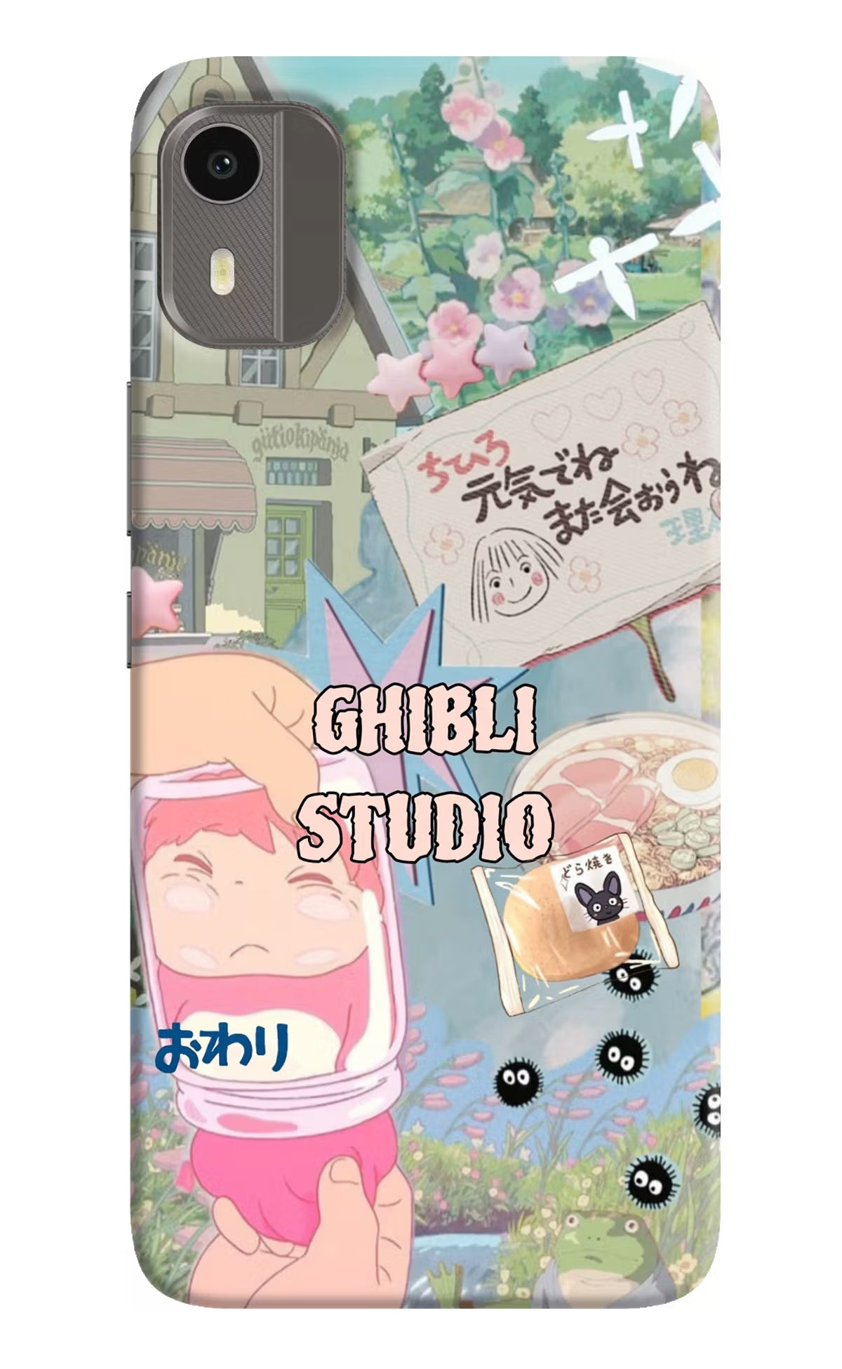 Studio Ghibli Nokia C12/C12 Pro Back Cover