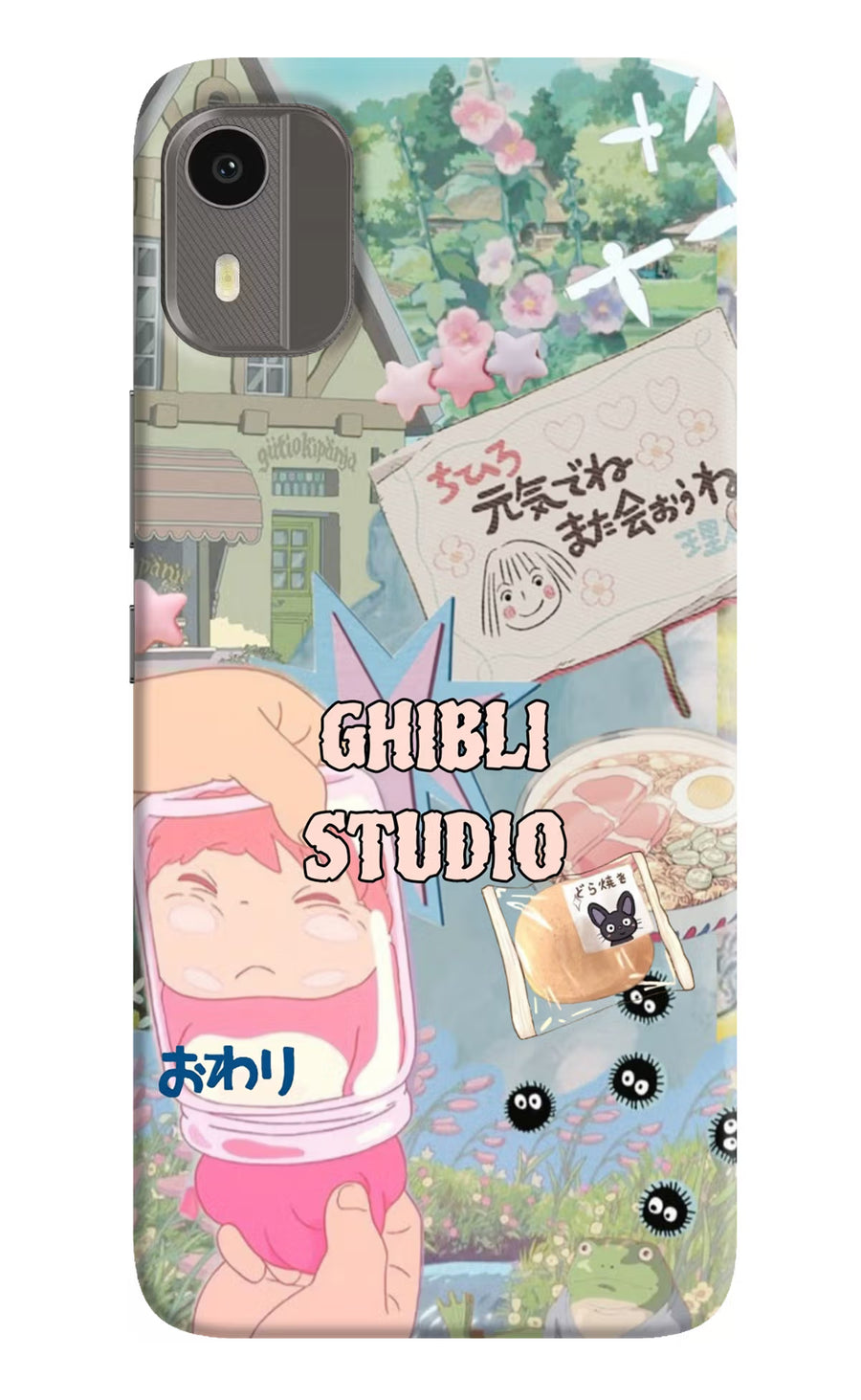 Studio Ghibli Nokia C12/C12 Pro Back Cover, Hard case