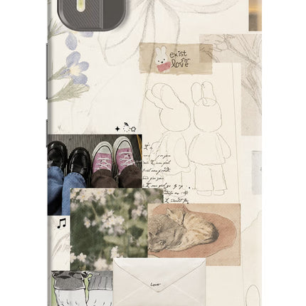 Soft Aesthetic Nokia C12/C12 Pro Hard Case Back Cover by Casekaro