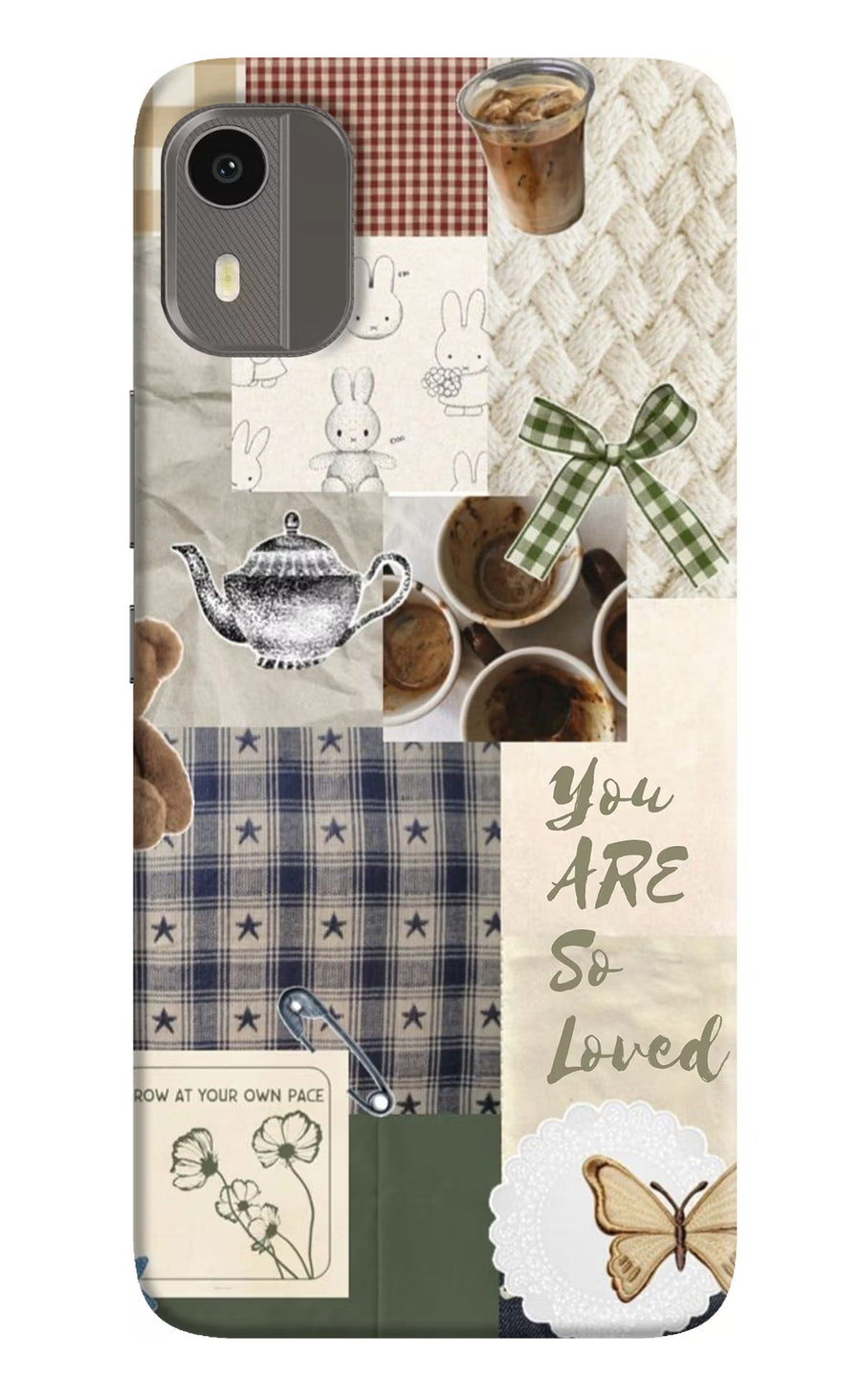Cookie Nokia C12/C12 Pro Back Cover, Hard case