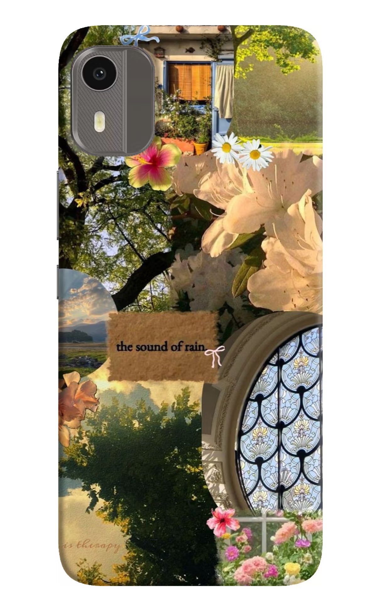 Rain Nokia C12/C12 Pro Back Cover