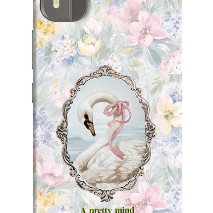Pretty Mind Pretty Soul Nokia C12/C12 Pro Hard Case Back Cover by Casekaro