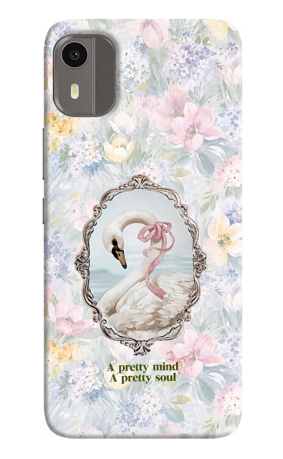 Pretty Mind Pretty Soul Nokia C12/C12 Pro Back Cover