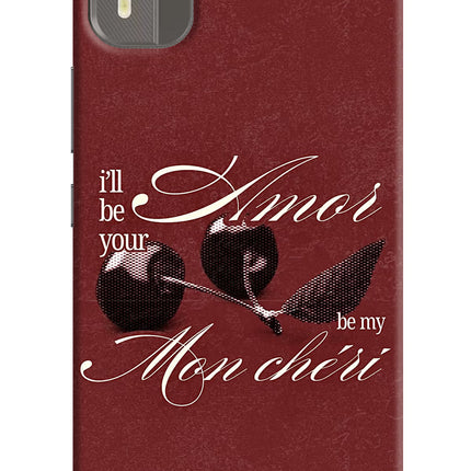 Velvet Cherry Nokia C12/C12 Pro Hard Case Back Cover by Casekaro
