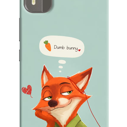 Nick Charm Nokia C12/C12 Pro Hard Case Back Cover by Casekaro