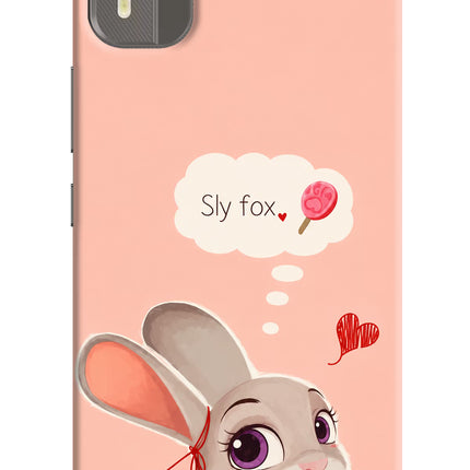 Judy Charm Nokia C12/C12 Pro Hard Case Back Cover by Casekaro