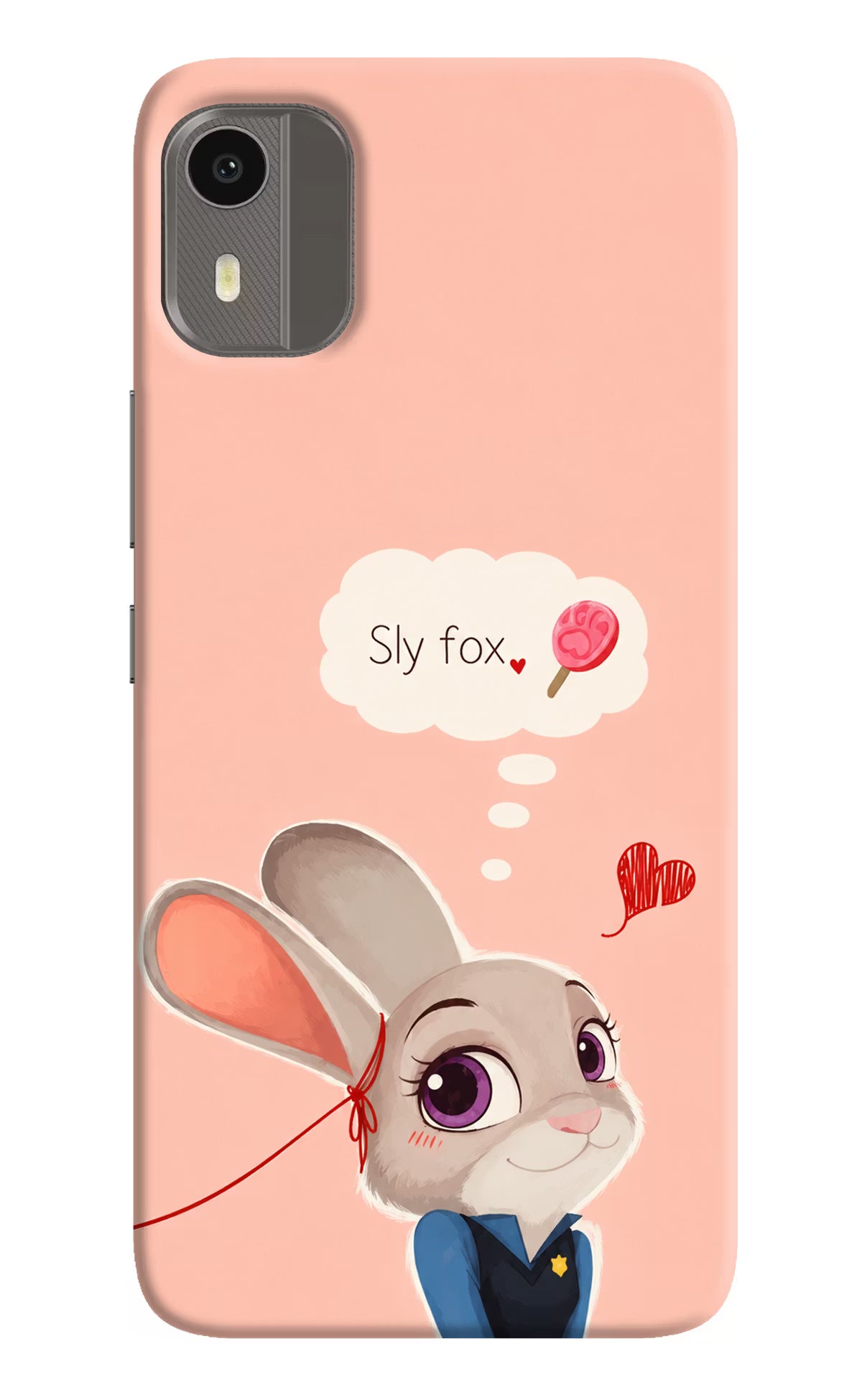 Judy Charm Nokia C12/C12 Pro Back Cover