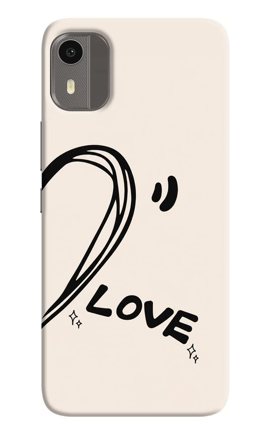 Soul Line Nokia C12/C12 Pro Hard Case Back Cover by Casekaro
