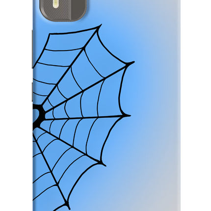 Blue Web Nokia C12/C12 Pro Hard Case Back Cover by Casekaro