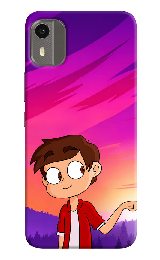 Marco Sunset Nokia C12/C12 Pro Hard Case Back Cover by Casekaro