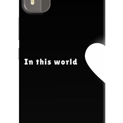 This World Nokia C12/C12 Pro Hard Case Back Cover by Casekaro