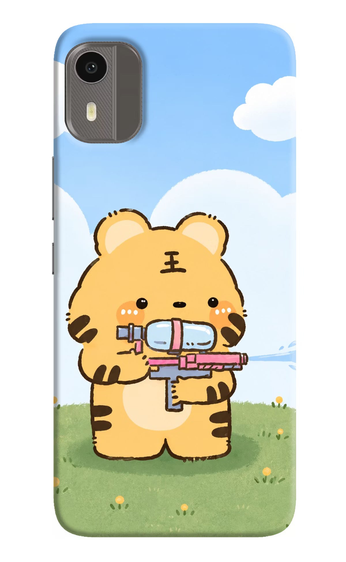 Tiger Treat Nokia C12/C12 Pro Back Cover