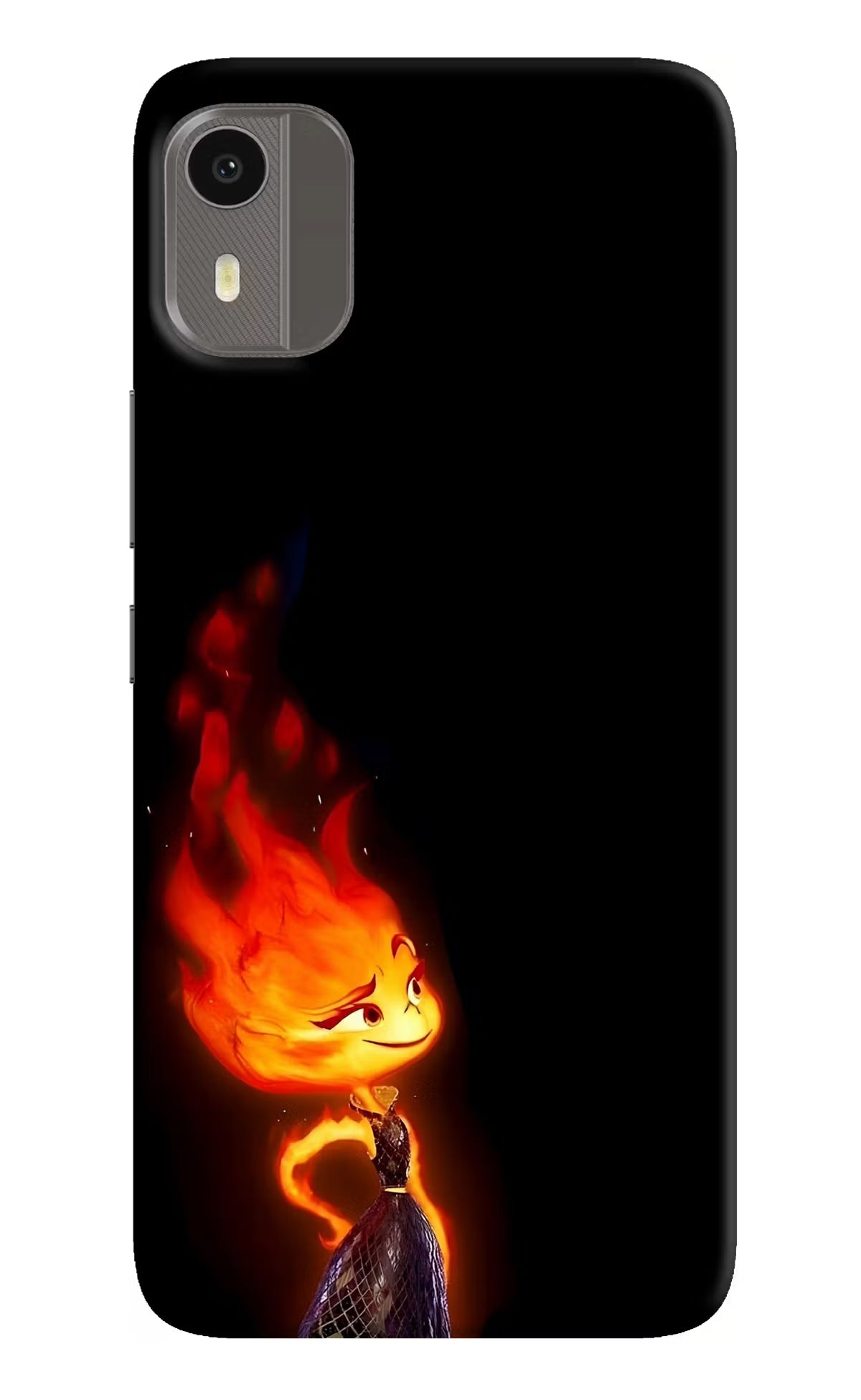 Ember Flame Nokia C12/C12 Pro Back Cover
