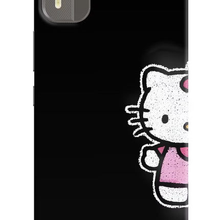 Kitty Charm Nokia C12/C12 Pro Hard Case Back Cover by Casekaro