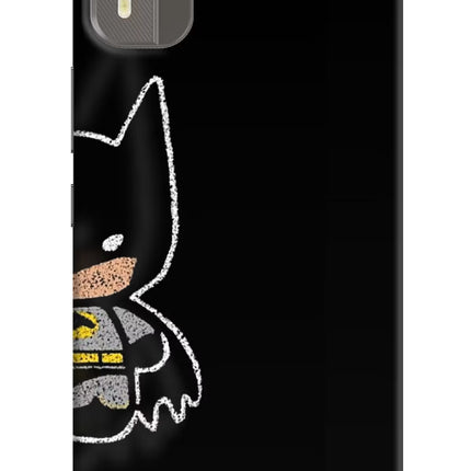 Bat Kitty Nokia C12/C12 Pro Hard Case Back Cover by Casekaro