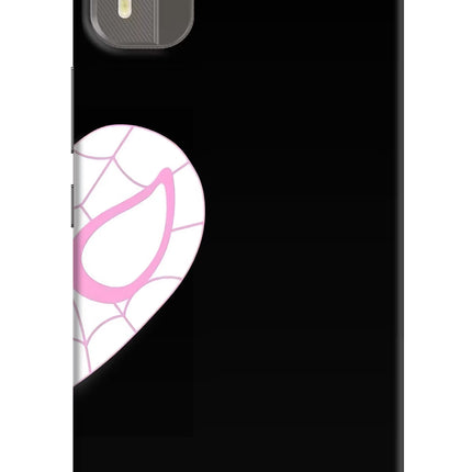 Gwen Mask Nokia C12/C12 Pro Hard Case Back Cover by Casekaro