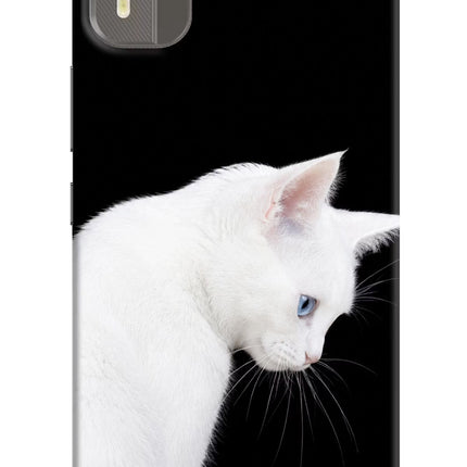 Snow Gaze Nokia C12/C12 Pro Hard Case Back Cover by Casekaro