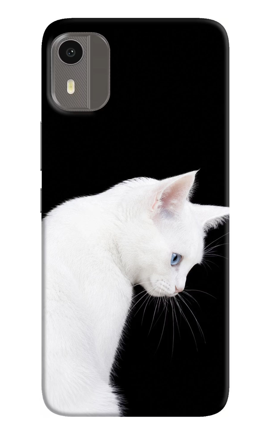 Snow Gaze Nokia C12/C12 Pro Back Cover, Hard case