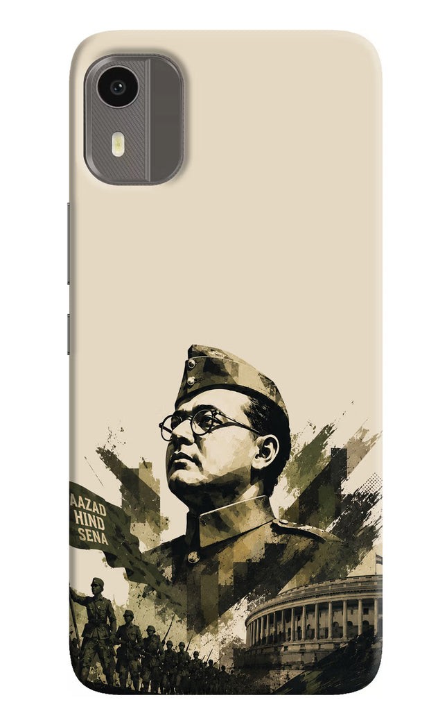 Netaji Rising Nokia C12/C12 Pro Back Cover