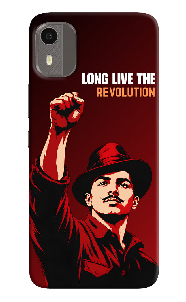 Bhagat Singh Revolution Nokia C12/C12 Pro Back Cover