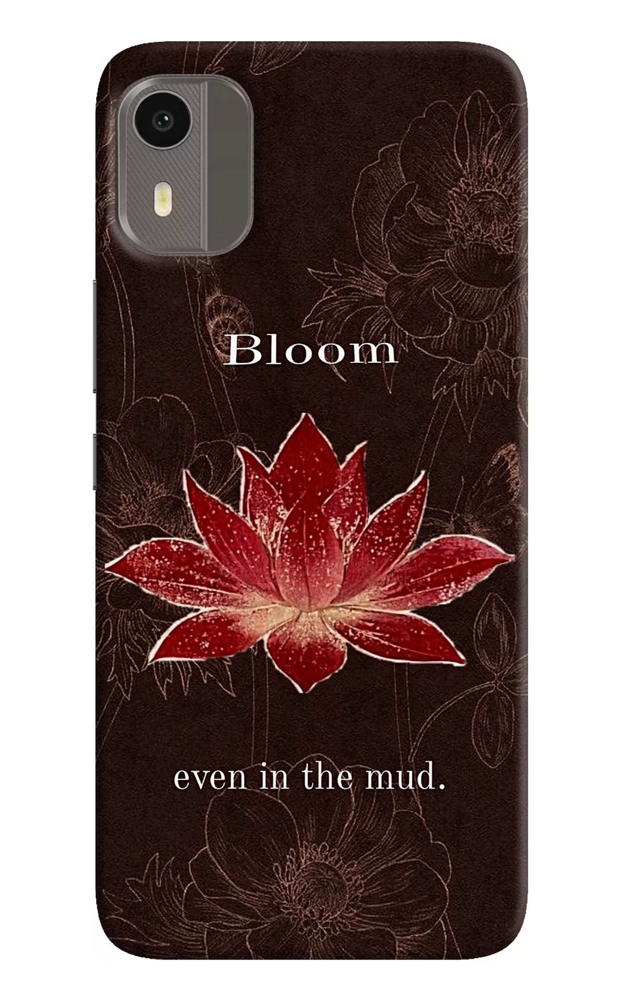 Bloom Nokia C12/C12 Pro Back Cover, Hard case
